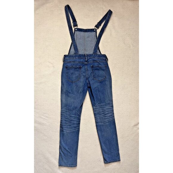 Arizona Jeans Bibbed Overalls Women's Size S Cotton Spandex Distressed - Picture 3 of 7